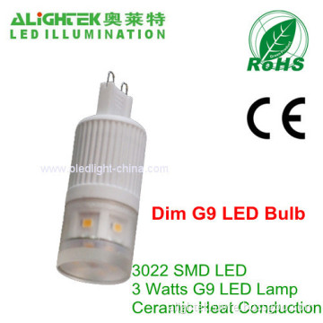 Dim 3022 G9 Led Bulb 3w G9 Led Lamp 